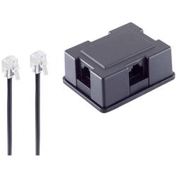 Shiverpeaks telefonní adaptér [1x RJ45 zásuvka 8p4c - 6x RJ45 zásuvka 8p4c] 3 m černá