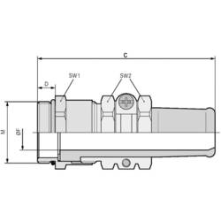 LAPP SKINDICHT® SR-M 40X1,5/36/35 kabelová průchodka, 52106590, od 33 mm, do 34.5 mm, M40, 5 ks
