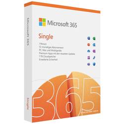 Microsoft Office 365 Single plná verze, 1 licence Android, iOS, Mac OS, Windows kancelářský balík