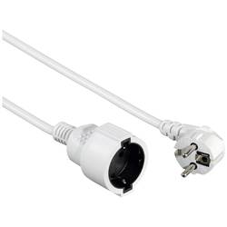 Hama 00047866 napájecí prodlužovací kabel, bílá, 5 m