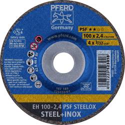 PFERD TOOLS EH 100-2,4 PSF STEELOX/16,0 61739326 řezný kotouč lomený 100 mm 25 ks nerezová ocel, ocel