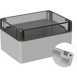TRU COMPONENTS TC-9065536 Venkovní kryt 160 x 120 x 90 polykarbonát šedobílá (RAL 7035) 1 ks