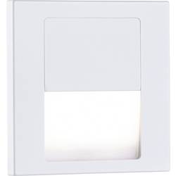 Paulmann 79999 Tsaro eckig 80x36mm Nástěnné vestavné svítidlo, LED, 1 W, bílá (matná)