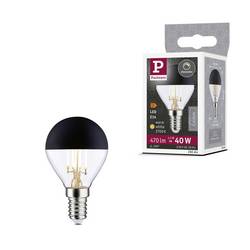 Paulmann 29264 LED Energetická třída (EEK2021) F (A - G) E14 kapkový tvar 4.5 W teplá bílá (Ø x v) 45 mm x 78 mm stmívatelná 1 ks