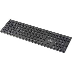 Renkforce RF-ARKB-400 Bluetooth® klávesnice německá, QWERTZ černá nabíjecí