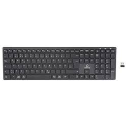 Renkforce RF-ARKB-400 Bluetooth® klávesnice německá, QWERTZ černá nabíjecí