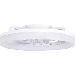 Westinghouse stropní ventilátor 20 W (Ø x v) 500 mm x 165 mm bílá s časovačem, s dálkovým ovládáním, s osvětlením, vyměnitelné lopatky, s volitelným ambientním