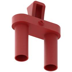 Electro PJP 2019-S-IEC-CD1-R safety shorting plug, 19 mm pitch, červená, 2019-S-IEC-CD1-R, 1 ks