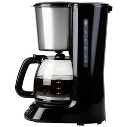 DOMO DO1065K kávovar černá, nerezová ocel připraví šálků najednou=12 displej, funkce časovače, skleněná konvice