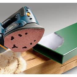 kwb 493504 brusný papír pro delta brusky Zrnitost 40 (d x š) 140 mm x 100 mm 5 ks
