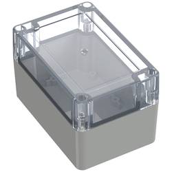 TRU COMPONENTS TC-10860648 univerzální pouzdro 120 x 80 x 75.20 polykarbonát světle šedá 1 ks