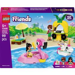 42658 LEGO® FRIENDS Poolparty s funkcí Einhorn a Flamingo