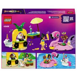 42658 LEGO® FRIENDS Poolparty s funkcí Einhorn a Flamingo