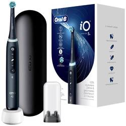 Oral-B iO Series 5 elektrický kartáček na zuby, rotační/oscilační, černá, 611038