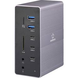 Renkforce USB-C® dokovací stanice RF-DKS-910 Vhodné pro značky (dokovací stanice pro notebook): univerzální MacBook vč. funkce nabíjení