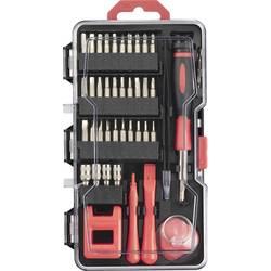 TOOLCRAFT TO-9610683 servisní opravná sada pro údržbáře, mobilní s držákem nářadí 79dílná
