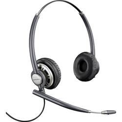 HP Poly EncorePro HW720 Sluchátka On Ear kabelová, 8R707AA, stereo, šedá, stříbrná, Redukce šumu mikrofonu