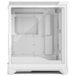 Fractal Design FD-C-MES3A-04 tower PC skříň bílá boční okno, prachový filtr, 3 předinstalované ventilátory