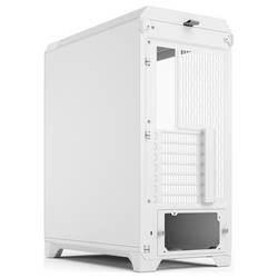Fractal Design FD-C-MES3A-04 tower PC skříň bílá boční okno, prachový filtr, 3 předinstalované ventilátory