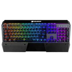 Cougar CGR-Attack-X3-RGB kabelový klávesnice anglická, QWERTY černá