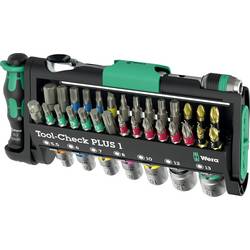 Wera Tool-Check PLUS 1 05049055001 sada bitů, plochý, křížový PH, křížový PZ, inbus, TORX, TORX BO, 1/4 (6,3 mm)