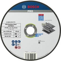 Bosch Accessories Standard for Inox 2608619771 řezný kotouč rovný 180 mm 1 ks nerezová ocel