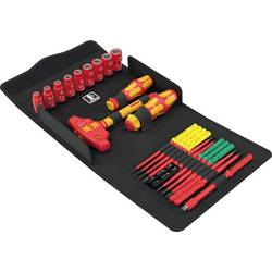 Wera Kraftform Kompakt VDE 24 Allrounder Set 1 sada výměnných bitů, křížový PH, křížový PZ, TORX, plochý, inbus, vnitřní čtyřhran, vnější šestihran, vnější