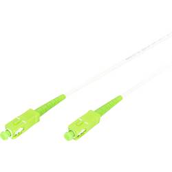 Digitus DK-2922A-01-SCA-SX optické vlákno optické vlákno, skleněné vlákno kabel [1x SC APC zástrčka - 1x SC APC zástrčka ] 9/125 µ Singlemode 100 cm