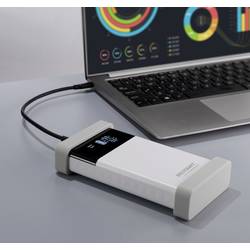 VOLTCRAFT UC-1C1A100W03 USB nabíječka, 1x USB-C®, 1x USB A , 100 W, Power Delivery 3.0, čistě bílá