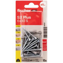 Fischer 567827 SX Plus rozpěrná hmoždinka 30 mm 6 mm 15 ks