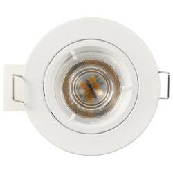 Sygonix SY-6417588 LED vestavné svítidlo, LED, GU10, 3 W, bílá, sada 3 ks
