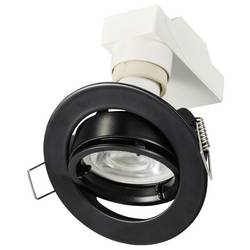 Sygonix SY-6417590 LED vestavné svítidlo, LED, GU10, 3 W, černá, sada 3 ks