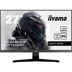 Iiyama G-Master Black Hawk G2745QSU-B2 herní monitor 68.6 cm (27 palec)2560 x 1440 Pixel, 16:9, 1 ms, IPS LCD