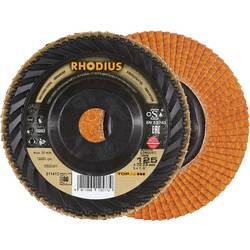 Rhodius 211412 JUMBO LONGLIFE TRIM vějířovitý brusný kotouč nerezová ocel, ocel 10 ks