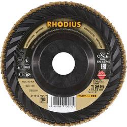Rhodius 211412 JUMBO LONGLIFE TRIM vějířovitý brusný kotouč Zrnitost 80 nerezová ocel, ocel 10 ks