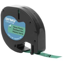 DYMO LT plast Barva pásky: zelená Barva písma: černá 12 mm 4 m S0721640