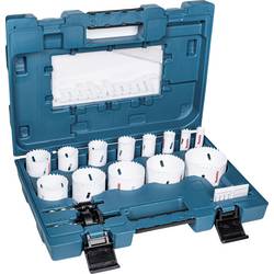 Makita D-63993 D-63993 sada děrovacích pil 16.0 mm, 19.0 mm, 22.0 mm, 25.0 mm, 32.0 mm, 35.0 mm, 37.0 mm, 44.0 mm, 51.0 mm, 57.0 mm, 64.0 mm, 68.0 mm, 76.0 mm