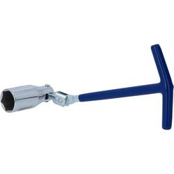 KS Tools 517.1175 Klíč na zapalovací svíčky s kloubem, 21 mm