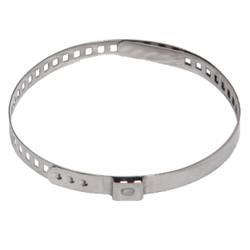 Nerezové spony, Ø 75 - 112mm, sada 100 kusů KS Tools 515.3175