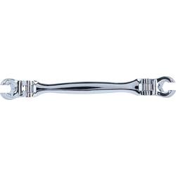 KS Tools 518.0528 Otevřený oboustranný očkový klíč, s dvojitým kloubem, 10 x 11 mm