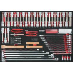 KS Tools 711.0106 sada nástrčných hlavic, 711.0106