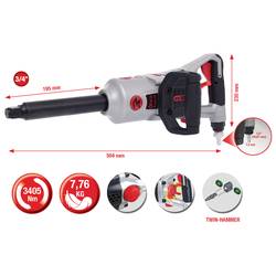 KS Tools 515.3260 NEW-53028 pneumatický rázový šroubovák