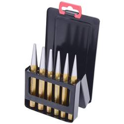 KS Tools Sada průbojníků, 6 ks v plechovém sklopném pouzdře 1622124