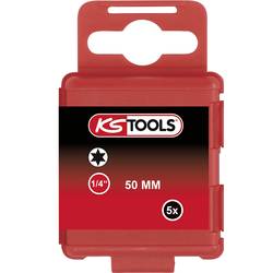 KS Tools 911.3366 9113366 bit Torx T 1 speciální ocel niklováno E 6.3 5 ks