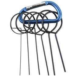 KS Tools 1503019 Napínacích řemenů, kolíky s kladkou, Ø 0,8 - 1,9 mm