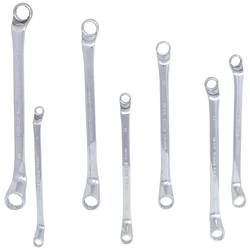 KS Tools 5180847 518.0847 sada oboustranných očkových klíčů Délka klíče (cm) (jen pro nadpis) 8 - 22 mm