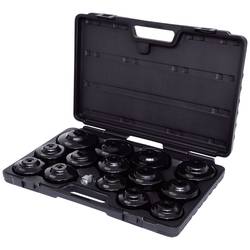 KS Tools 1509320 Sada olejových filtrů 3/8, 15 ks