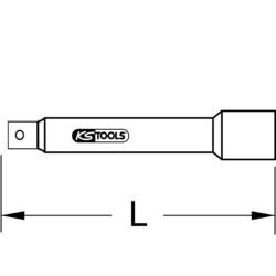 KS Tools 918.1817 9181817 prodlužovací nástavec pro nástrčné klíče Pohon (šroubovák) 1/2 305 mm 1 ks