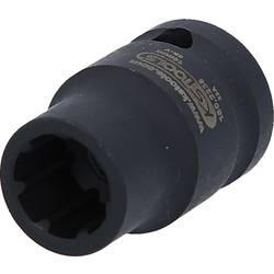 KS Tools 150.2238 1/2 speciální nástrčný klíč pro brzdové třmeny, 7-hran, 14 mm, 50 mm dlouhý