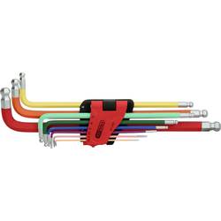 KS Tools 151.3222 inbus sada klíčů 1.5 mm, 2 mm, 2.5 mm, 3 mm, 4 mm, 5 mm, 6 mm, 8 mm, 10 mm 9dílná